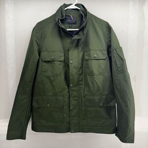 Banana Republic Adam Senn Sports Field Jacket Mens L Bright Moss Utility Acrylic